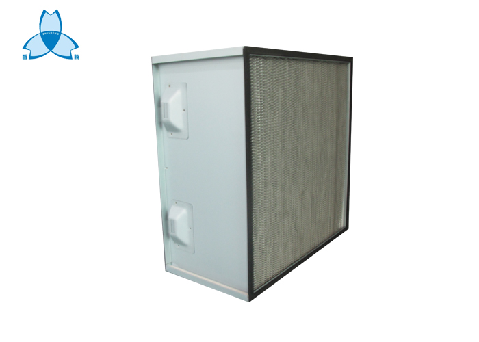 鍍鋅框鋁隔板高效空氣過濾器 